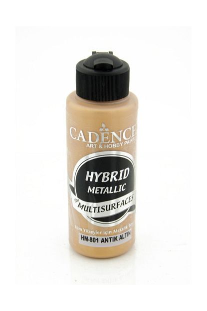 Cadence Hm 801 Metalik Antik Altin Renginde Akrilik Boya 120 Ml Trendyol