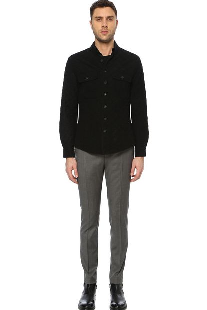 Que Erkek Slim Fit Antrasit Pantolon 2014692 Trendyol