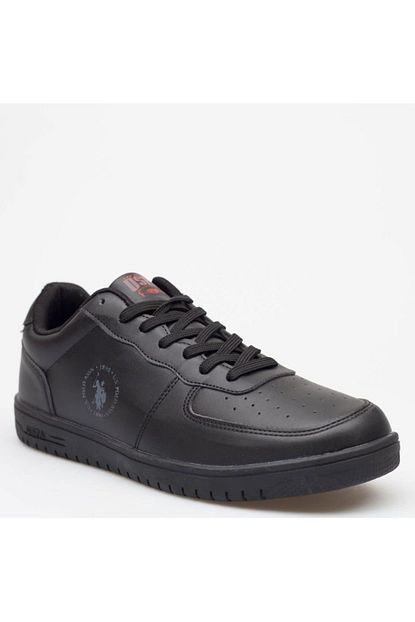 U S Polo Assn Siyah Erkek Ayakkabi 8122p Dimler Trendyol