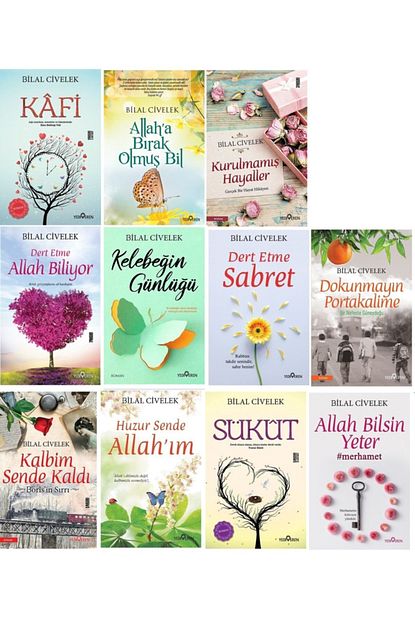 Yediveren Yayinlari Bilal Civelek Full Set 11 Li Kitap Trendyol