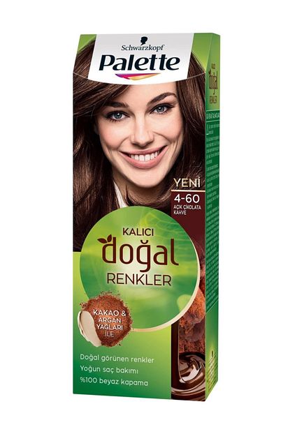 Palette Natural Kalici Dogal Renkler 4 60 Acik Cikolata Kahve Trendyol