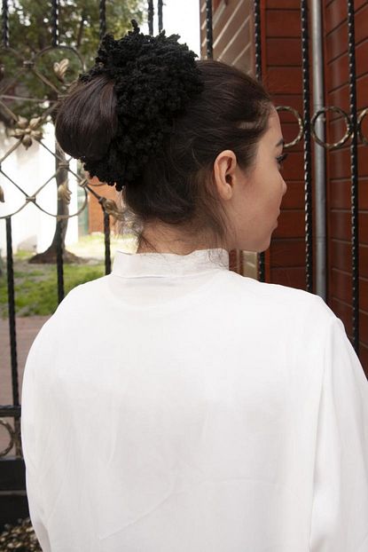 Nesliay Topuz Tokasi Siyah Trendyol