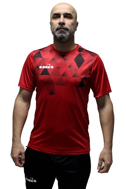 Diadora Alone Erkek Kirmizi Tisort Trendyol