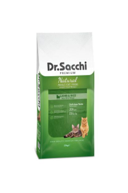 Dr Sacchi Premium Natural Lamb Rice Kuzu Etli Pirincli Yetiskin Kedi Mamasi 15 Kg Trendyol