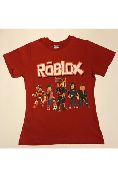 Orijin Erkek Cocuk Kirmizi Roblox T Shirt Trendyol - goz shirt roblox