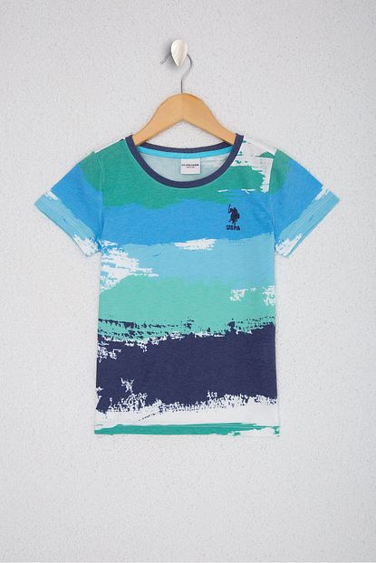 U S Polo Assn Lacivert Erkek Cocuk T Shirt Trendyol