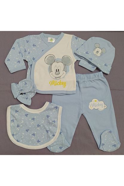 Disney Erkek Bebek Hastane Cikisi 5 Li Zibin Set Trendyol