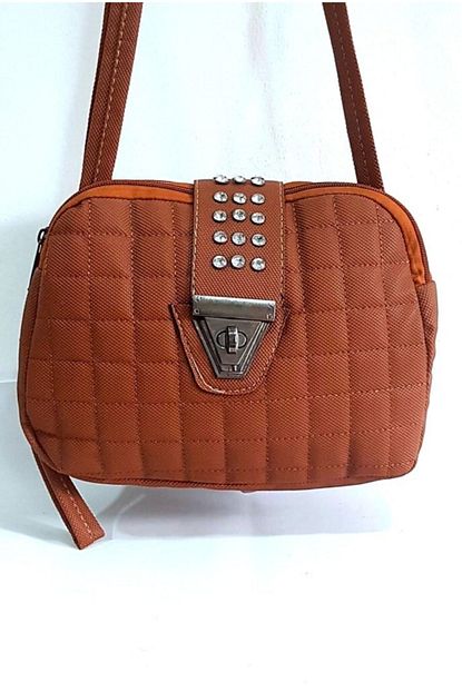 Kuppeli Accessories Renkli Kol Cantasi Kiremit Trendyol