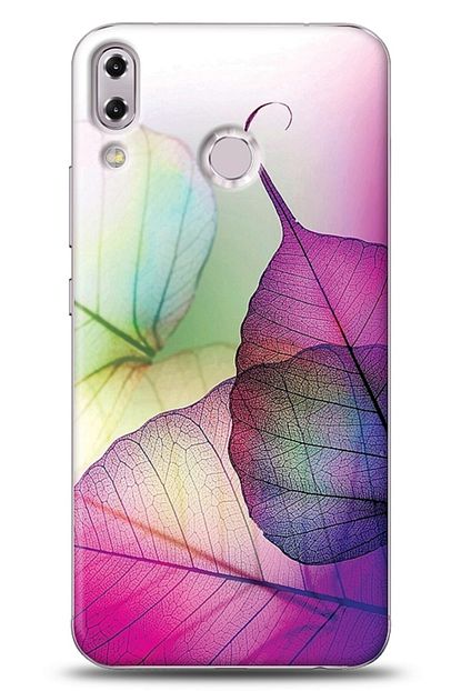 asus zenfone 5 ze620kl purple leaf kilif