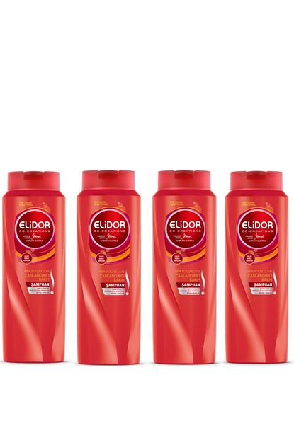 Elidor Renk Koruyucu Ve Canlandirici Sac Bakim Sampuani 500 Ml X 4 Set Trendyol