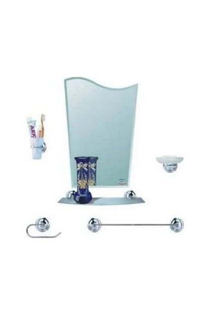 Empa Krom Banyo Ayna Seti Bayrak Model Bornozluk Hediye Trendyol
