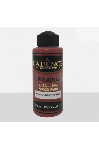 Cadence Premium Yari Mat Akrilik Boya 9510 Country Kirmizi 120 Ml Trendyol