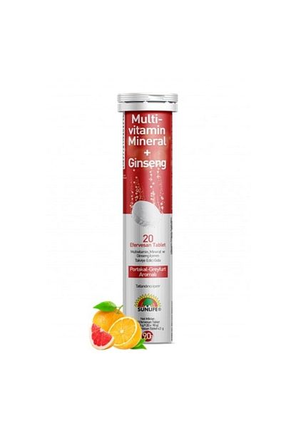 sunlife multivitamin mineral ginseng
