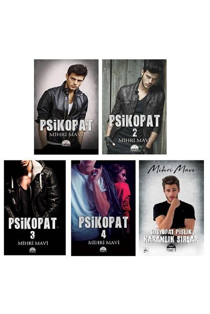 Marti Yayinlari Psikopat Set 5 Kitap Trendyol