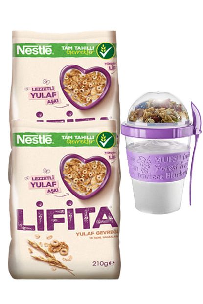 Nesfit Nestle Lifita Yulaf Gevregi 210 Gram Musli Kabi Hediyeli Trendyol