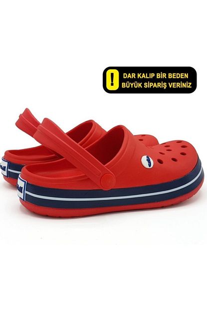 Akinal Bella Kirmizi Siyah Unisex Sabo Terlik Hastane Terligi Hemsire Doktor Terligi Trendyol