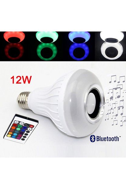 Ledim Bluetoothlu Muzikcalar Led Ampul Renkli Kumandali Led Ampul E27 Trendyol