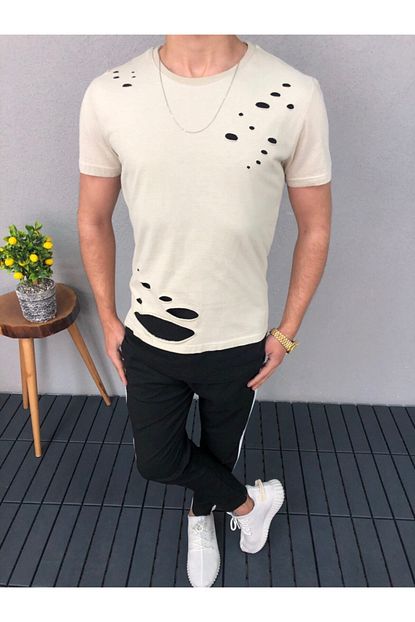 Catch Erkek Marjinal T Shirt Trendyol