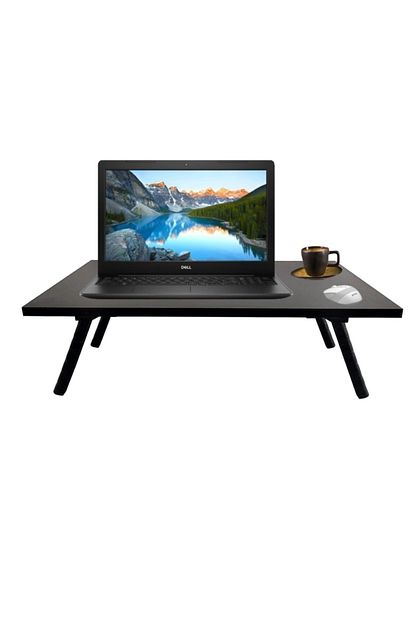 Esmahome Katlanir Ayakli Siyah Renk 40x70 Cm Buyuk Boy Laptop Sehpasi Trendyol