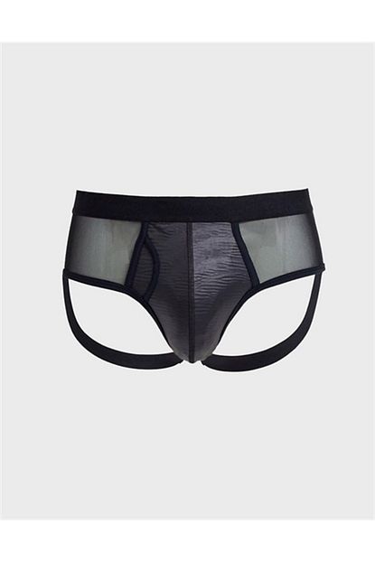 Soydance Erkek Siyah Asos Design Onu Panel Transparan Ic Camasiri Trendyol