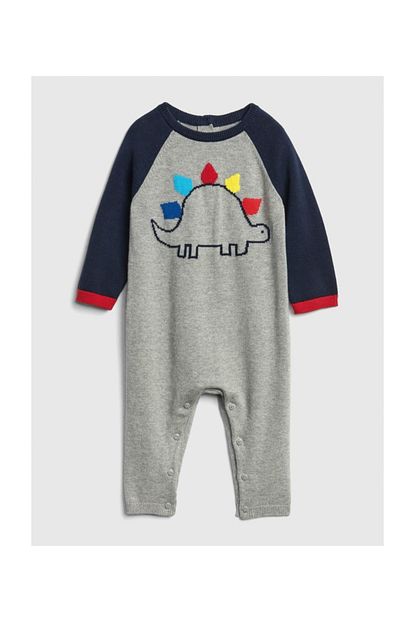 Gap Bebek Desenli Uzun Kollu Tulum Trendyol