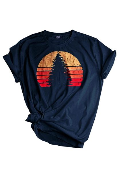 Genius Store Erkek Tisort Outdoor Baskili T Shirt Trendyol