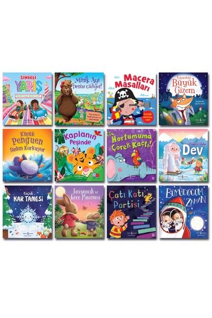 is bankasi kultur yayinlari is bankasi ilk okuma resimli masallar hikayeler seti 12 kitap fiyati yorumlari trendyol