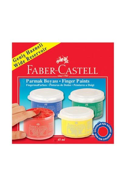 Faber Castell Parmak Boyasi 45 Ml 6 Renk Trendyol