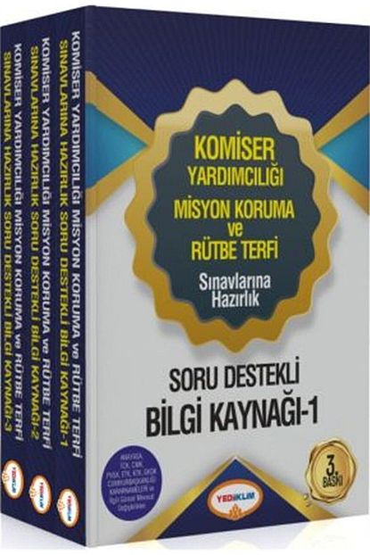 Yediiklim Yayinlari Komiser Yardimciligi Misyon Koruma Ve Rutbe Terfi Sinavlarina Hazirlik Soru Destekli Bilgi Kaynagi Trendyol
