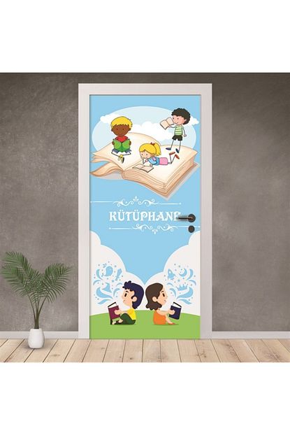 kutuphane kapi giydirme 54