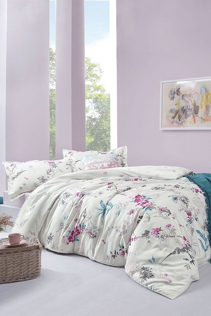 Yatas Bedding Vivien Saten Cift Kisilik Nevresim Takimi Trendyol