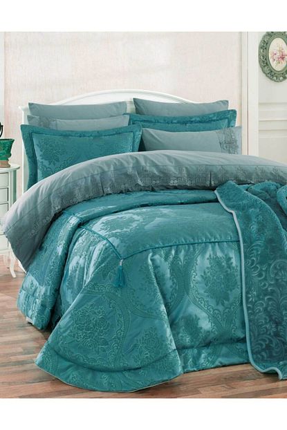 Elart Yatak Ortusu Bronze Yesil Trendyol