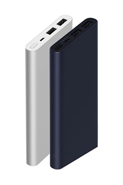 Xiaomi Mi 2i 10000 Mah Hizli Sarj Destekli Slim Powerbank Gri Trendyol