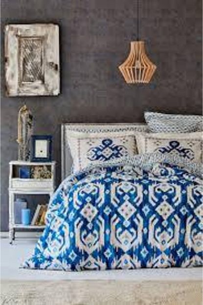 Karaca Home Neos Mavi Ranforce Cift Kisilik Nevresim Takimi Trendyol