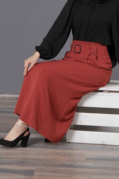 Tugra Center Tugra 2243 Iki Pile Ipek Krep Tesettur Kalem Etek Trendyol