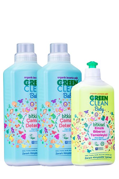 Green Clean Baby Camasir Deterjani 1 Lt Camasir Deterjani 1 Lt Emzik Biberon Temizleyici 500 Ml Trendyol