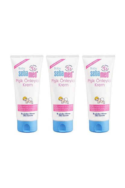 Sebamed Pisik Onleyici Bebek Kremi 50ml 3 Adet Trendyol