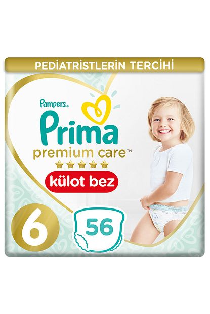Prima Kulot Bez Premium Care 6 Beden Junior Ikiz Paket 56 Adet Trendyol