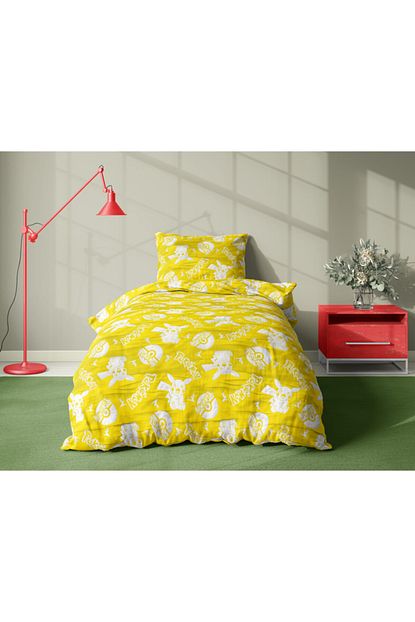 Halley Home Jakarli Tek Kisilik Yatak Ortusu Yellow Trendyol
