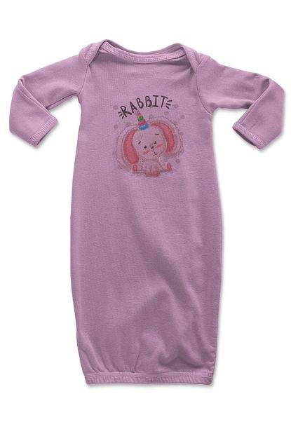 Angemiel Baby Tek Boynuzlu Unicorn Kiz Bebek Uyku Tulumu Pembe Trendyol
