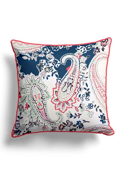 English Home Boho Kirlent Kilifi 45x45 Cm Mavi Trendyol