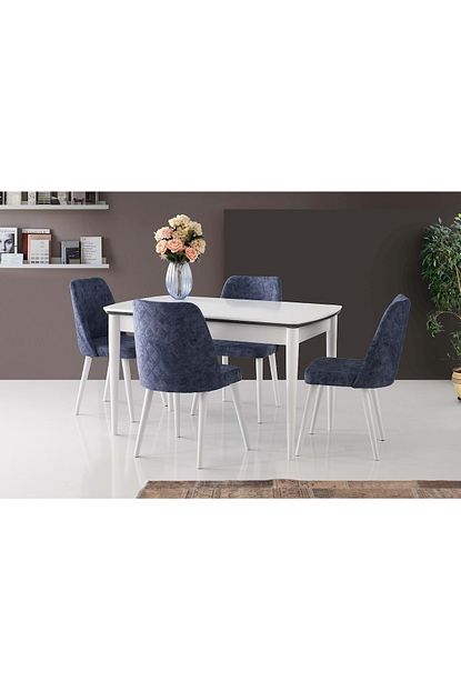 Necoline Vega Masa Takimi Lotus Sandalye Trendyol