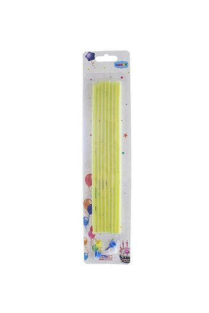 Partioutlet Sari Uzun Mum 8 Li Trendyol