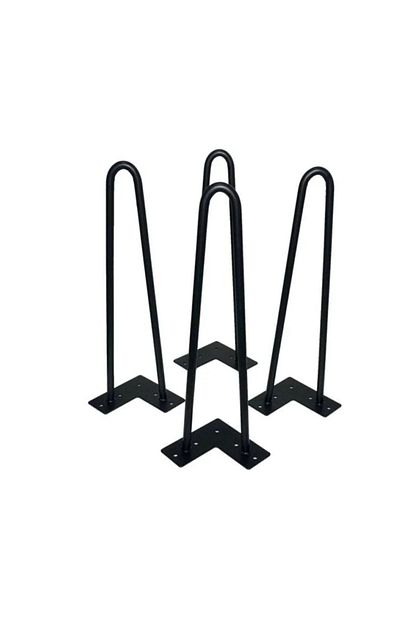 Abronya 30cm 1 Adet Masa Sehpa Kutuk Ayagi Metal Firkete Ayak Trendyol