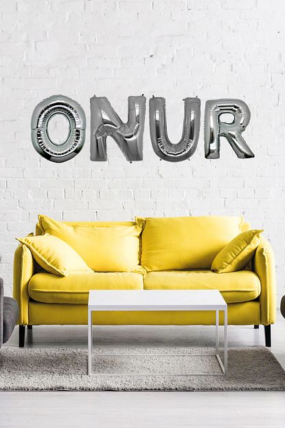 Kullan At Market Dogum Gunu Onur Gumus Harf Folyo Balon Set 40 Cm Trendyol