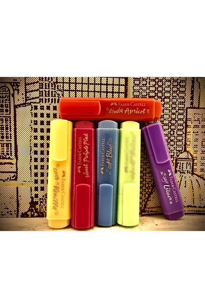 Faber Castell Yeni Faber Pastel Fosforlu Kalem 6 Renk Trendyol