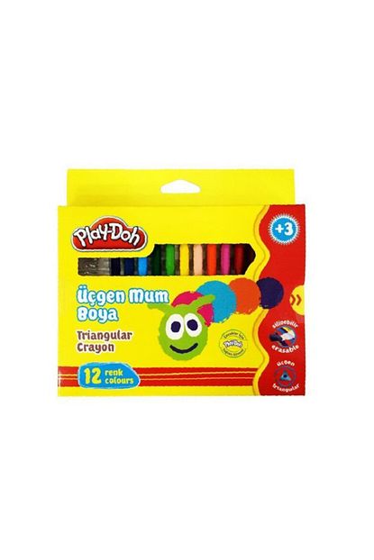 Play Doh Play Doh Cryon Ucgen Mum Boya 12 Renk Play Cr008 Trendyol