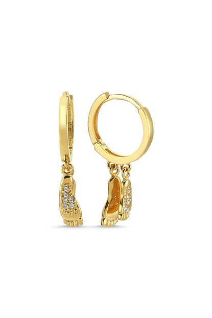 Sembol Gold Altin Kupe Shakira Ayakizi Tasarim Trendyol