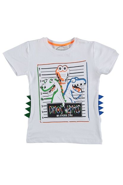 Irem Cocuk Giyim Erkek Cocuk Dinazor Desenli Tisort Trendyol