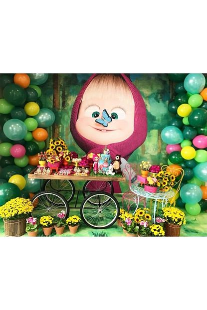 Meri Parti 100 Adet Sari Yesil Mint Pembe Koyu Yesil Metalik Balon Ve Balon Zinciri Parti Konsept Dogum Gunu Trendyol